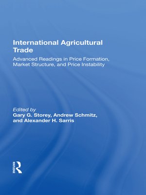 cover image of International Agricultural Trade